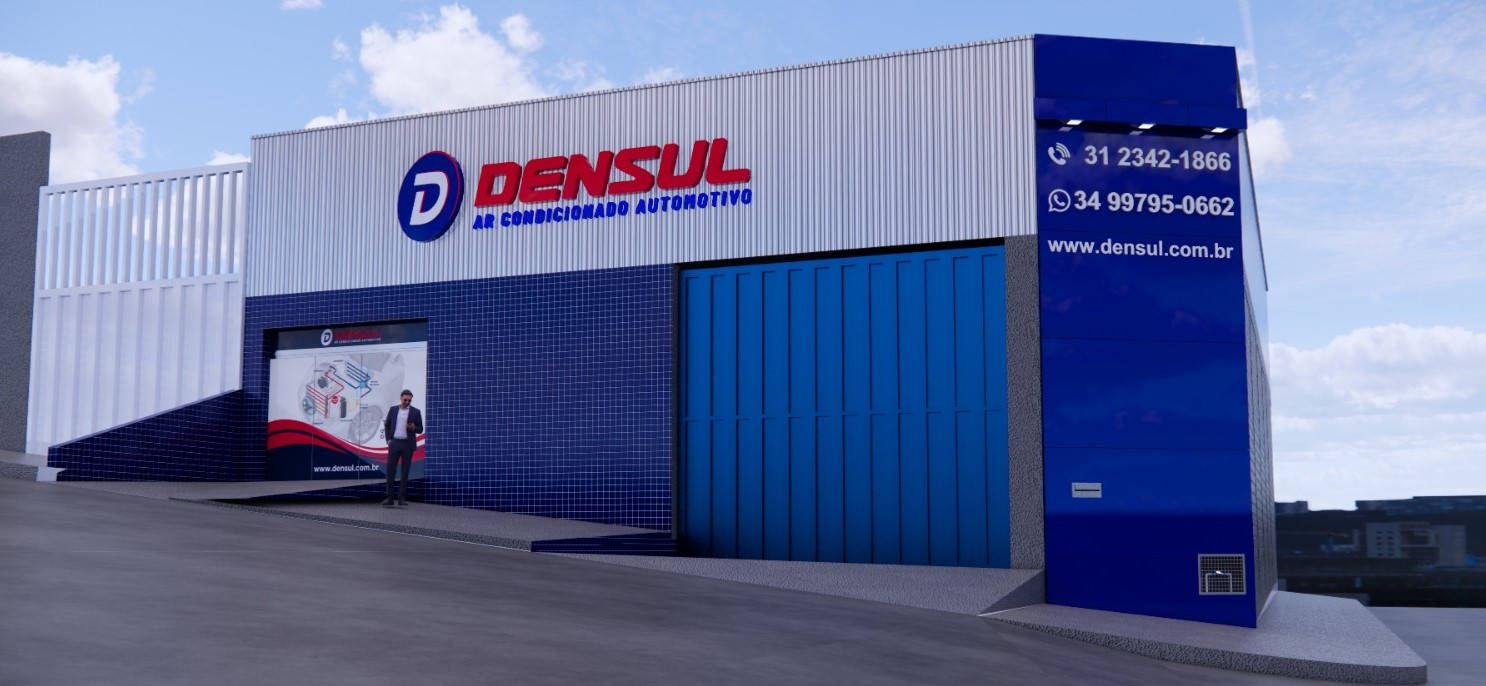 Projeto 3D - Densul Ar Condicionado Automotivo