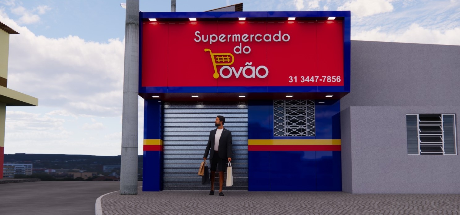 Projeto 3D - Supermercado do Ovão